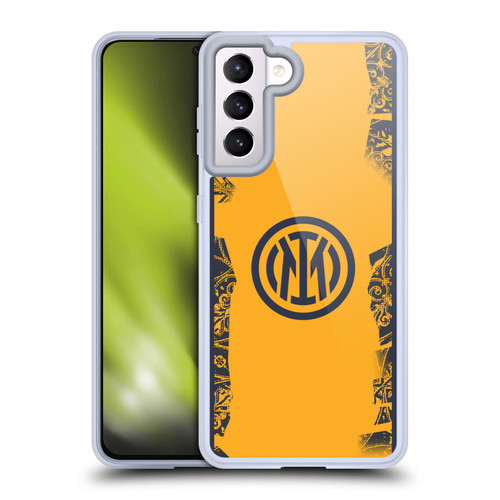 Fc Internazionale Milano 2024/25 Crest Kit Third Soft Gel Case for Samsung Galaxy S21 5G & MagSafe