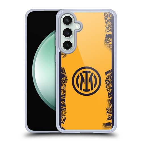 Fc Internazionale Milano 2024/25 Crest Kit Third Soft Gel Case for Samsung Galaxy S23 FE 5G & MagSafe