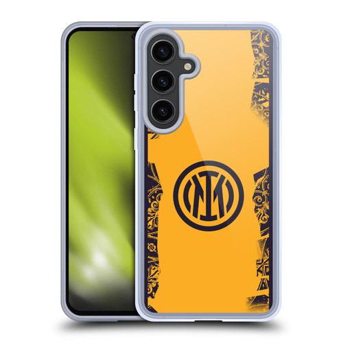 Fc Internazionale Milano 2024/25 Crest Kit Third Soft Gel Case for Samsung Galaxy S24+ 5G & MagSafe