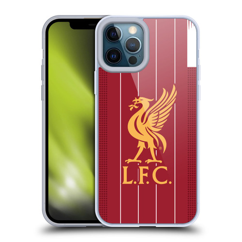 Liverpool Football Club 2019/20 Kit Home Soft Gel Case for Apple iPhone 12 Pro Max & MagSafe