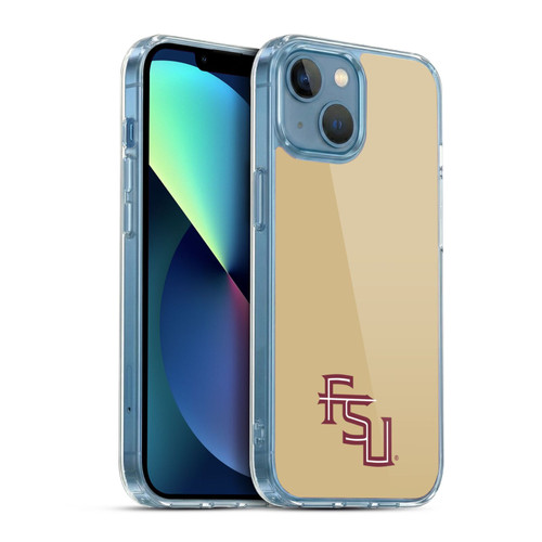 Florida State University FSU Florida State University Seminoles Soft Gel Case for Apple iPhone 13 Mini & MagSafe