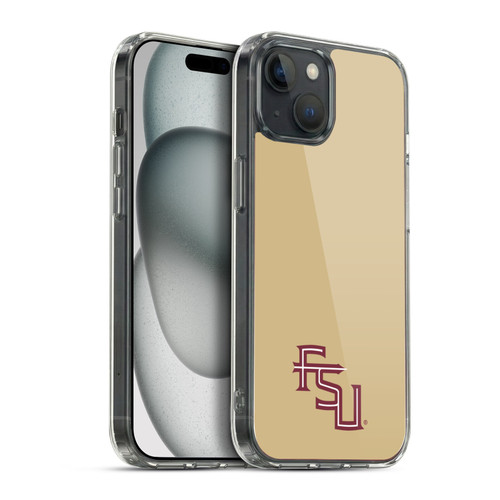 Florida State University FSU Florida State University Seminoles Soft Gel Case for Apple iPhone 15 Plus & MagSafe