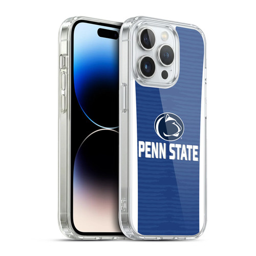 Pennsylvania State University PSU Pennsylvania State Art Graphics 1 Soft Gel Case for Apple iPhone 13 Pro & MagSafe