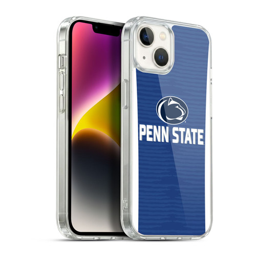 Pennsylvania State University PSU Pennsylvania State Art Graphics 1 Soft Gel Case for Apple iPhone 14 Plus & MagSafe