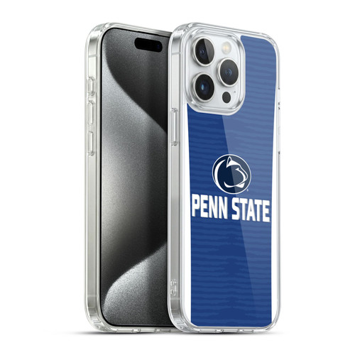 Pennsylvania State University PSU Pennsylvania State Art Graphics 1 Soft Gel Case for Apple iPhone 15 Pro Max & MagSafe