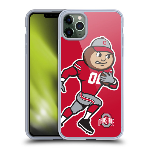 Ohio State University Football Graphics Mascot Oversized Soft Gel Case for Apple iPhone 11 Pro Max & MagSafe
