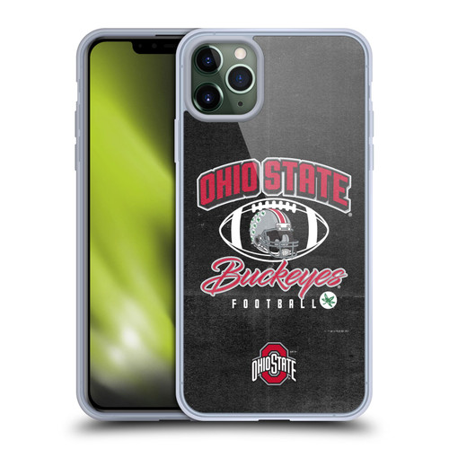 Ohio State University Football Graphics Vintage Soft Gel Case for Apple iPhone 11 Pro Max & MagSafe