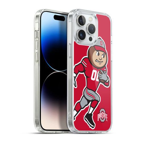 Ohio State University Football Graphics Mascot Oversized Soft Gel Case for Apple iPhone 13 Pro Max & MagSafe