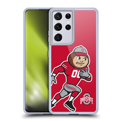 Ohio State University Football Graphics Mascot Oversized Soft Gel Case for Samsung Galaxy S21 Ultra 5G & MagSafe