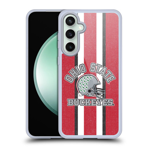 Ohio State University Football Graphics Helmet Soft Gel Case for Samsung Galaxy S23 FE 5G & MagSafe