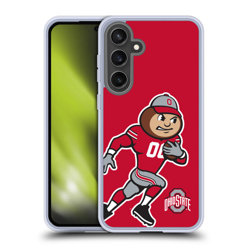 Ohio State University Football Graphics Mascot Oversized Soft Gel Case for Samsung Galaxy S24 FE & MagSafe