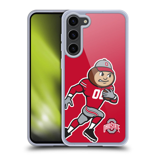 Ohio State University Football Graphics Mascot Oversized Soft Gel Case for Samsung Galaxy S23+ 5G & MagSafe