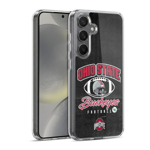 Ohio State University Football Graphics Vintage Soft Gel Case for Samsung Galaxy S24 5G & MagSafe