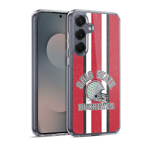 Ohio State University Football Graphics Helmet Soft Gel Case for Samsung Galaxy S25 & MagSafe