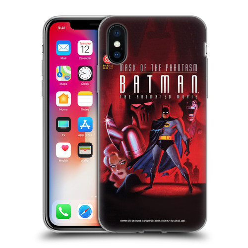 Batman DC Comics Iconic Comic Book Costumes Animated Movie Phantasm Joker Soft Gel Case for Apple iPhone X / iPhone XS & MagSafe