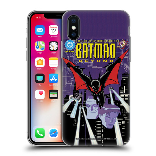 Batman DC Comics Iconic Comic Book Costumes Beyond Terry McGinnis Soft Gel Case for Apple iPhone X / iPhone XS & MagSafe