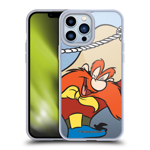Looney Tunes Characters Yosemite Sam Soft Gel Case for Apple iPhone 13 Pro Max & MagSafe