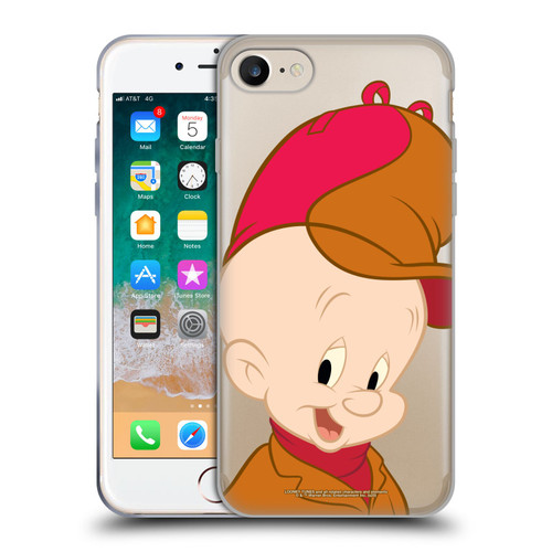 Looney Tunes Characters Elmer Fudd Soft Gel Case for Apple iPhone 7 / 8 / SE 2020 & 2022 & MagSafe