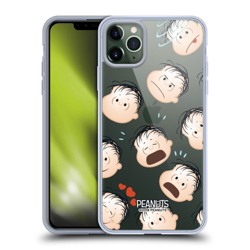 Peanuts Character Patterns Linus Soft Gel Case for Apple iPhone 11 Pro Max & MagSafe