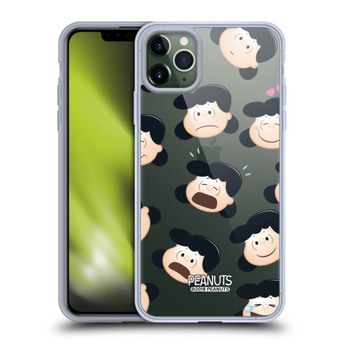 Peanuts Character Patterns Lucy Soft Gel Case for Apple iPhone 11 Pro Max & MagSafe