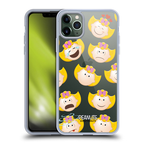 Peanuts Character Patterns Sally Brown Soft Gel Case for Apple iPhone 11 Pro Max & MagSafe