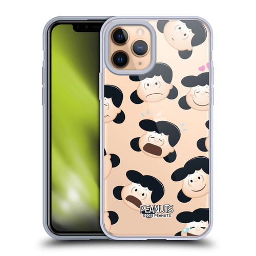 Peanuts Character Patterns Lucy Soft Gel Case for Apple iPhone 11 Pro & MagSafe