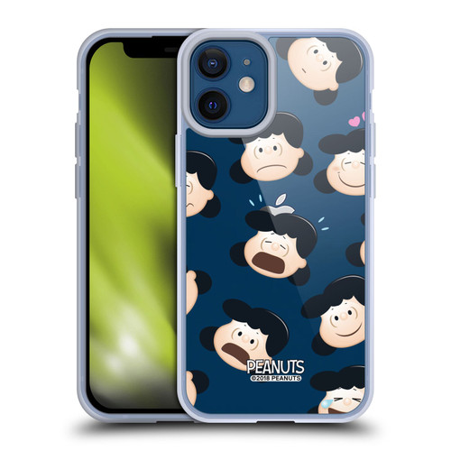Peanuts Character Patterns Lucy Soft Gel Case for Apple iPhone 12 Mini & MagSafe