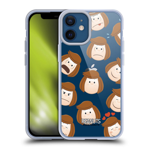 Peanuts Character Patterns Peppermint Patty Soft Gel Case for Apple iPhone 12 Mini & MagSafe