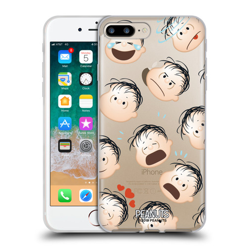 Peanuts Character Patterns Linus Soft Gel Case for Apple iPhone 7 Plus / iPhone 8 Plus & MagSafe