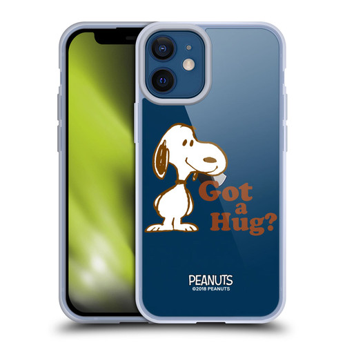 Peanuts Snoopy Hug Got A Hug Soft Gel Case for Apple iPhone 12 Mini & MagSafe
