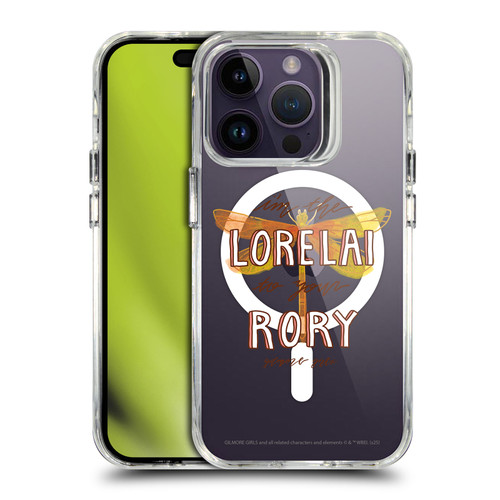 Gilmore Girls Character Icons Dragonfly SHOCKPROOF BUMPER CASE COMPATIBLE WITH Apple iPhone 14 Pro & MAGSAFE