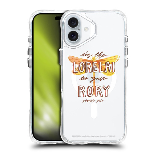 Gilmore Girls Character Icons Dragonfly SHOCKPROOF BUMPER CASE COMPATIBLE WITH Apple iPhone 16 Plus & MAGSAFE
