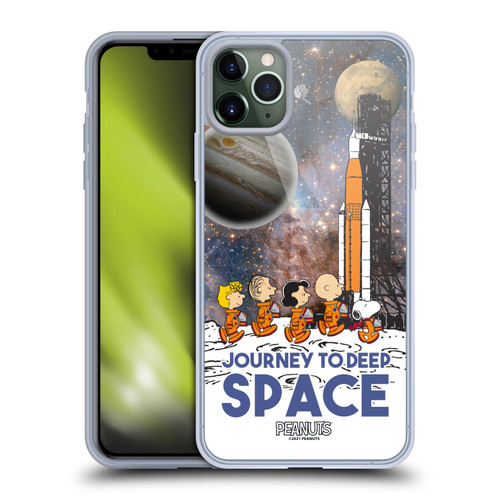 Peanuts Secrets Of Apollo 10 Journey to Deep Space Soft Gel Case for Apple iPhone 11 Pro Max & MagSafe