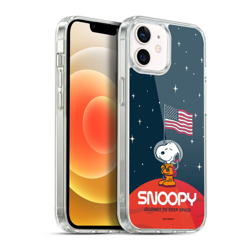 Peanuts Secrets Of Apollo 10 Flag Soft Gel Case for Apple iPhone 12 / iPhone 12 Pro & MagSafe