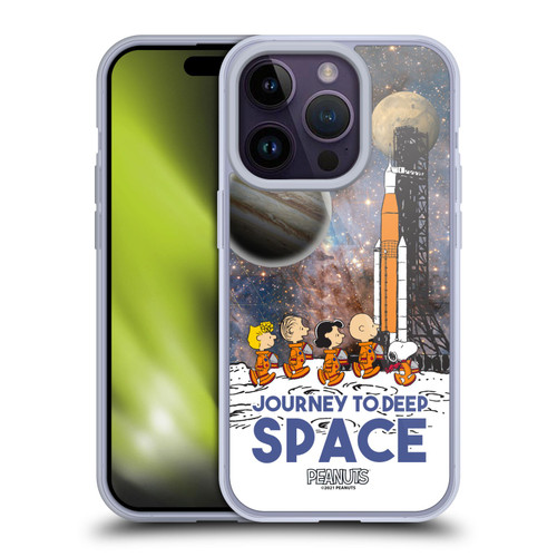 Peanuts Secrets Of Apollo 10 Journey to Deep Space Soft Gel Case for Apple iPhone 14 Pro & MagSafe