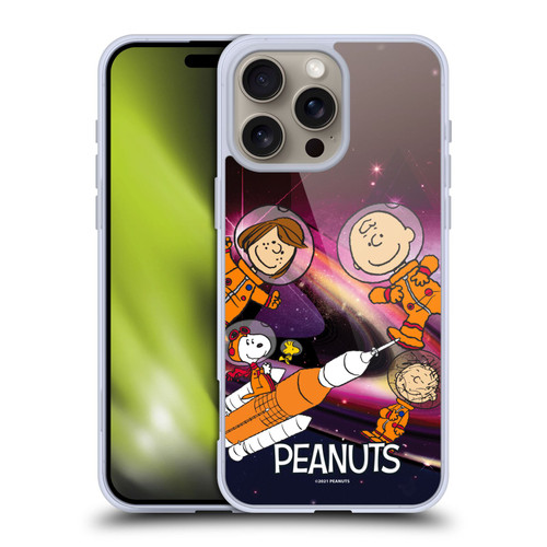 Peanuts Secrets Of Apollo 10 Deep Space Soft Gel Case for Apple iPhone 16 Pro Max & MagSafe