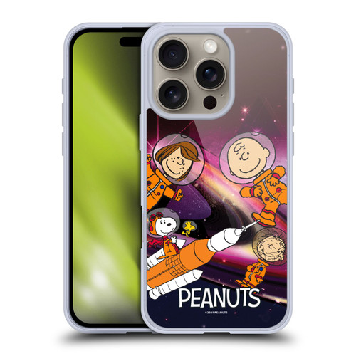Peanuts Secrets Of Apollo 10 Deep Space Soft Gel Case for Apple iPhone 16 Pro & MagSafe