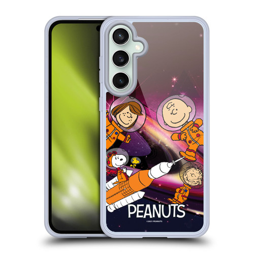 Peanuts Secrets Of Apollo 10 Deep Space Soft Gel Case for Samsung Galaxy S23 FE 5G & MagSafe