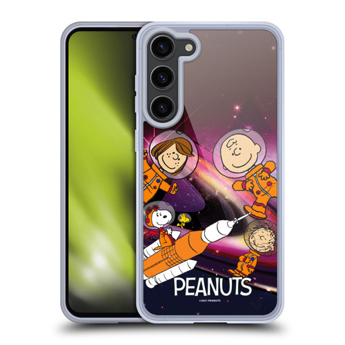 Peanuts Secrets Of Apollo 10 Deep Space Soft Gel Case for Samsung Galaxy S23+ 5G & MagSafe