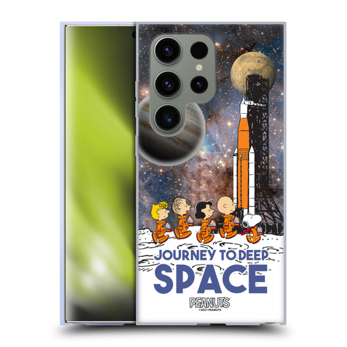 Peanuts Secrets Of Apollo 10 Journey to Deep Space Soft Gel Case for Samsung Galaxy S24 Ultra 5G & MagSafe