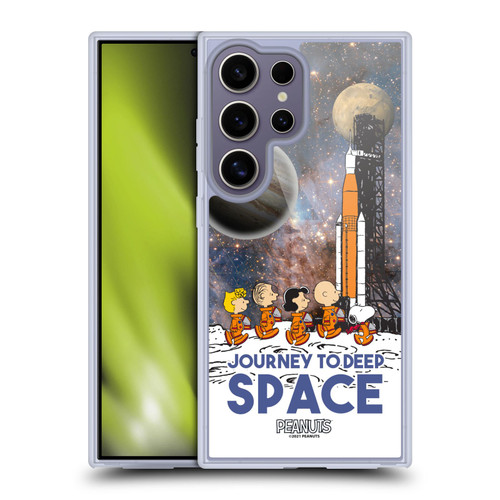 Peanuts Secrets Of Apollo 10 Journey to Deep Space Soft Gel Case for Samsung Galaxy S25 Ultra & MagSafe