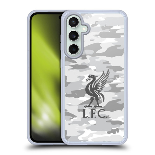 Liverpool Football Club Camou Third Colourways Liver Bird Soft Gel Case for Samsung Galaxy S23 FE 5G & MagSafe