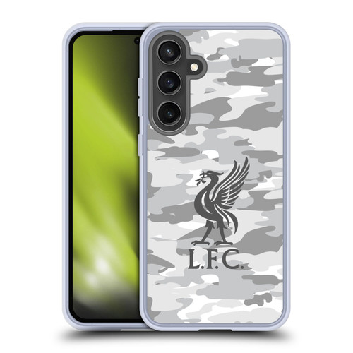 Liverpool Football Club Camou Third Colourways Liver Bird Soft Gel Case for Samsung Galaxy S24 FE & MagSafe