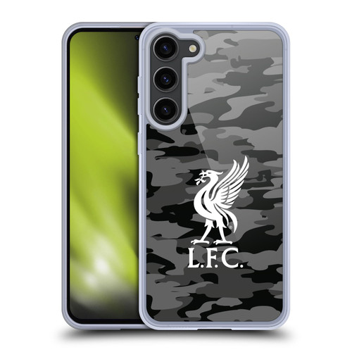 Liverpool Football Club Camou Away Colourways Liver Bird Soft Gel Case for Samsung Galaxy S23+ 5G & MagSafe
