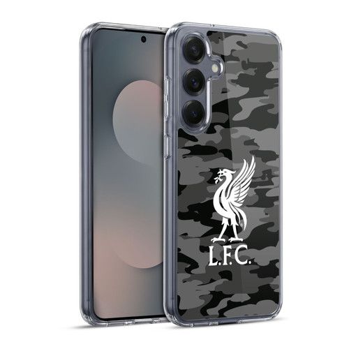 Liverpool Football Club Camou Away Colourways Liver Bird Soft Gel Case for Samsung Galaxy S25+ & MagSafe