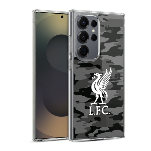 Liverpool Football Club Camou Away Colourways Liver Bird Soft Gel Case for Samsung Galaxy S25 Ultra & MagSafe