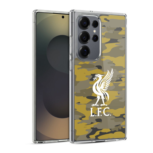 Liverpool Football Club Camou Royal Colourways Liver Bird Soft Gel Case for Samsung Galaxy S25 Ultra & MagSafe
