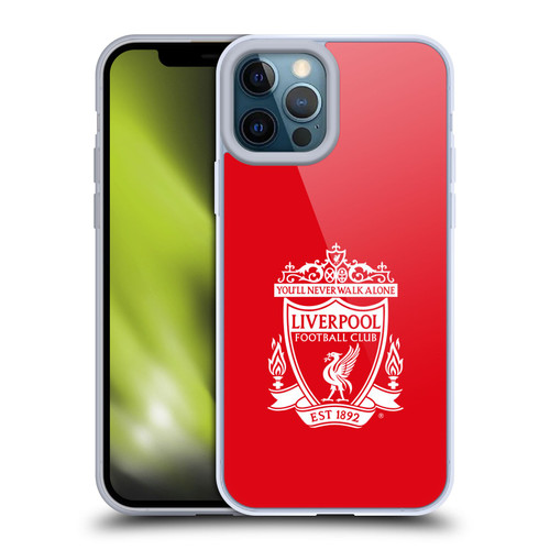 Liverpool Football Club Crest 1 Red 2 Soft Gel Case for Apple iPhone 12 Pro Max & MagSafe