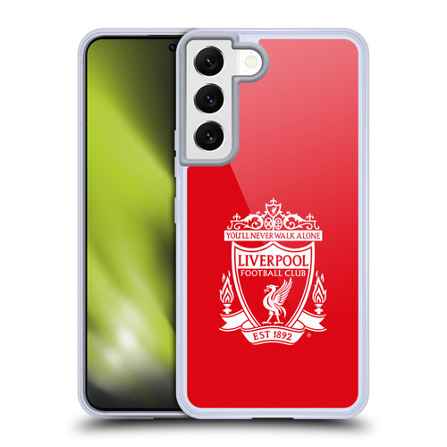 Liverpool Football Club Crest 1 Red 2 Soft Gel Case for Samsung Galaxy S22 5G & MagSafe