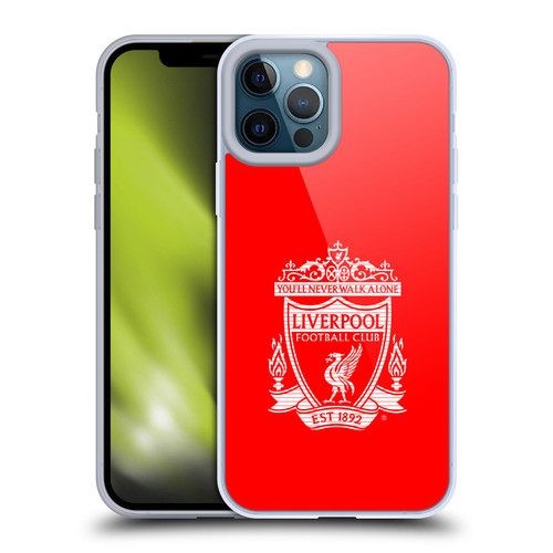 Liverpool Football Club Crest 2 Red Soft Gel Case for Apple iPhone 12 Pro Max & MagSafe